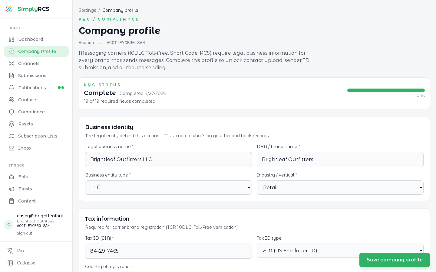 Company Profile
