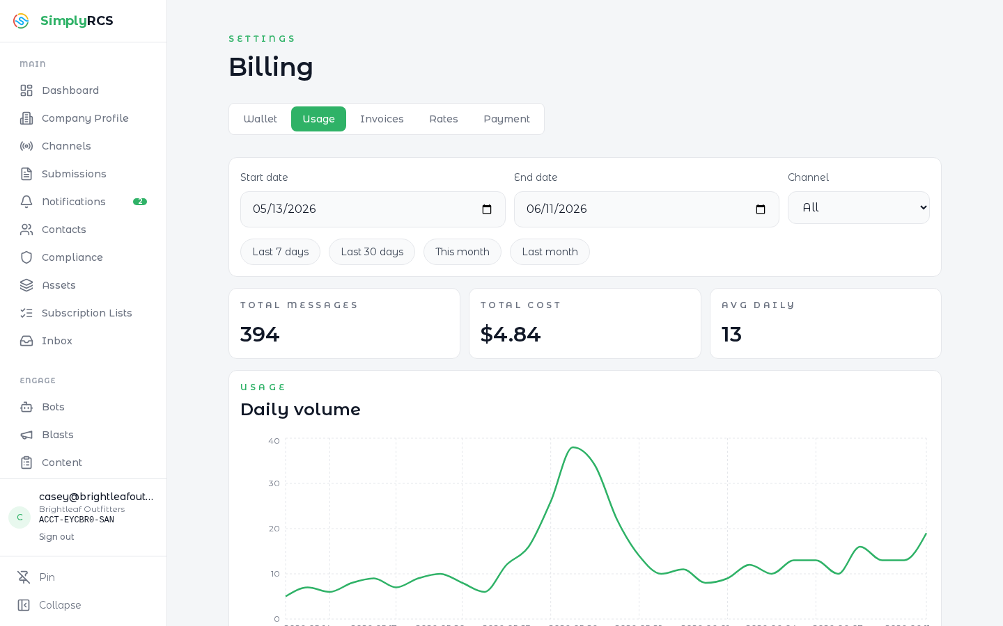 Billing